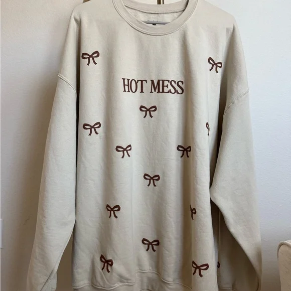 Staykation hot mess sweater krista horton - Picture 3 of 6